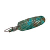 Native American Pendant • Hand Carved Turquoise Arrowhead • 925 Silver Craftsmanship