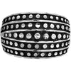 Size 6 - Diamond Cut Large Art Deco Band