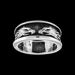 Sterling Silver Freedom Eagle Ring