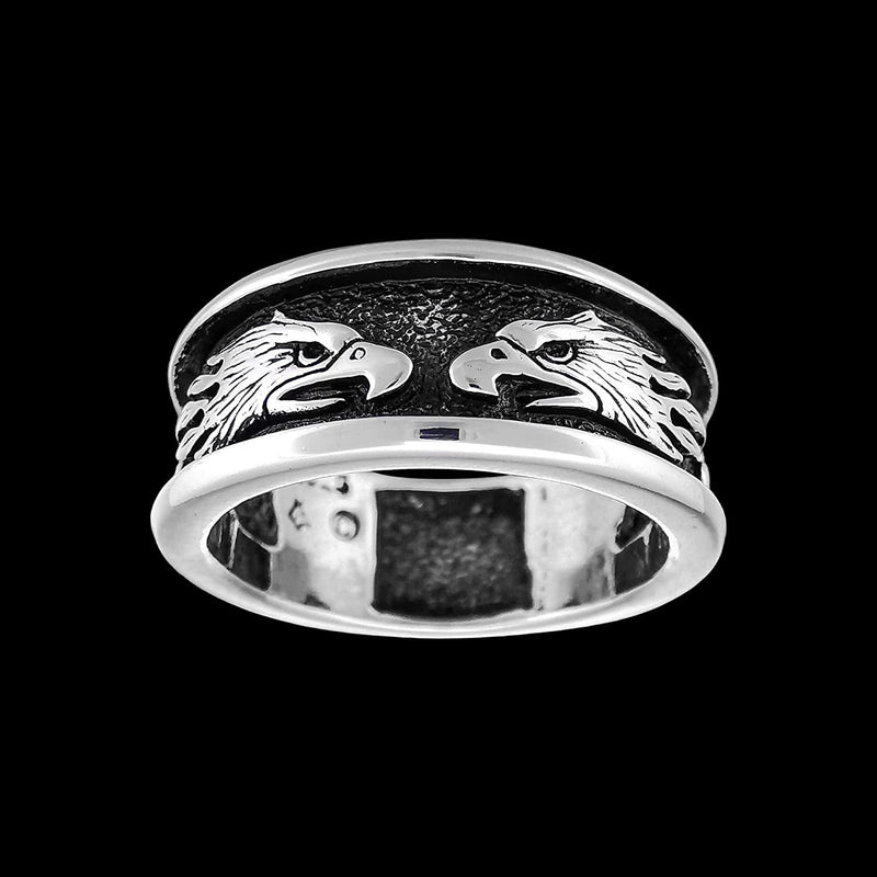 Sterling Silver Freedom Eagle Ring