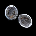 Sterling Silver Native Chief Headdress Stud Earrings
