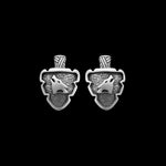 Arrowhead Wolf Earrings • 925 Sterling Silver • Southwestern Style