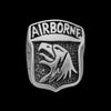 Airborne Ranger Ring, 925 Sterling Silver Ring, R54 Ring, Size 10 Ring, G&S Rings, Army Ring, Screaming Eagles, Old Abe