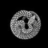 Coiled Snake Brooch