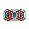 Size 11 Sterling Silver Sunset Ring