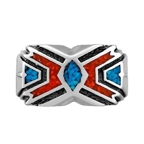 Size 11 Sterling Silver Sunset Ring
