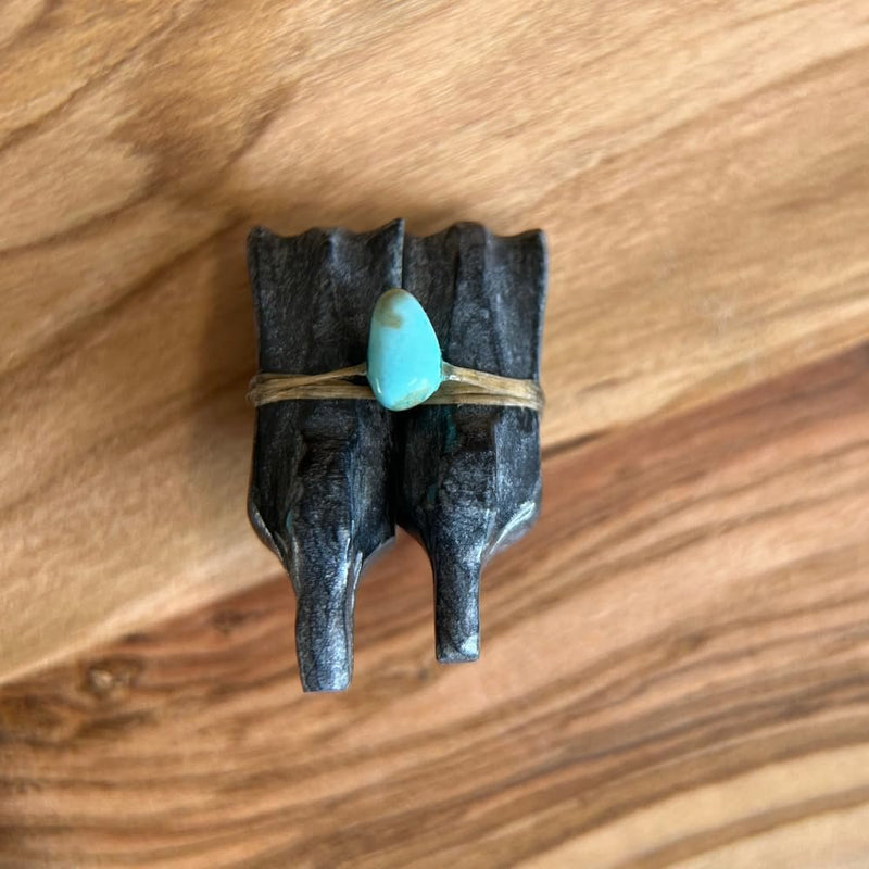 Zuni Fetish • Handcarved Raven Fetish • Sunface Fetish •