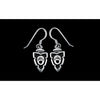 Arrowhead Earrings • 925 Sterling Silver • Native American Inspired