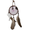 Native American handmade 4" Dream Catcher, Arrowhead, Feathers