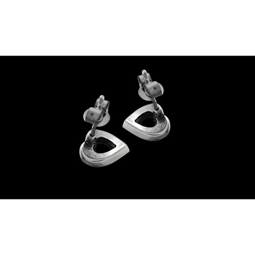 Heart Stud Earrings • 925 Sterling Silver • Love Symbol • Bridesmaid Gift Idea