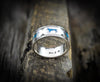 Size 5-925 Sterling Silver Running Wolves Ring, Detailed Wolf Design, Handmade Gemstone Nature Band, Handcrafted Animal Jewelry