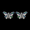 Navajo Butterfly Earrings • Handcrafted • Southwest Jewelry • Butterflies