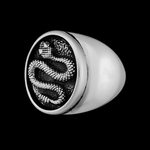 Detailed Rattlesnake Ring