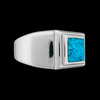 Double Frame Square Ring
