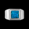 Double Frame Square Ring