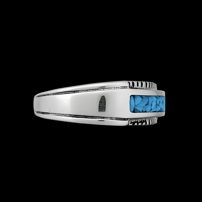 Sawtooth Accent Ring