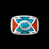 Southwestern Arrow Ring