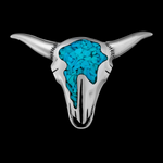 Southwestern Steer Skull Pendant