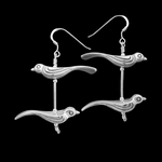 Fetish Animal Dangle Earrings (Bear, Roadrunner, Turtle & Frog)