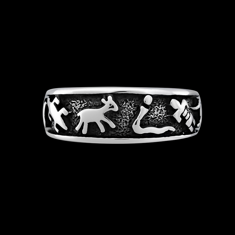 Native American Symbols Ring