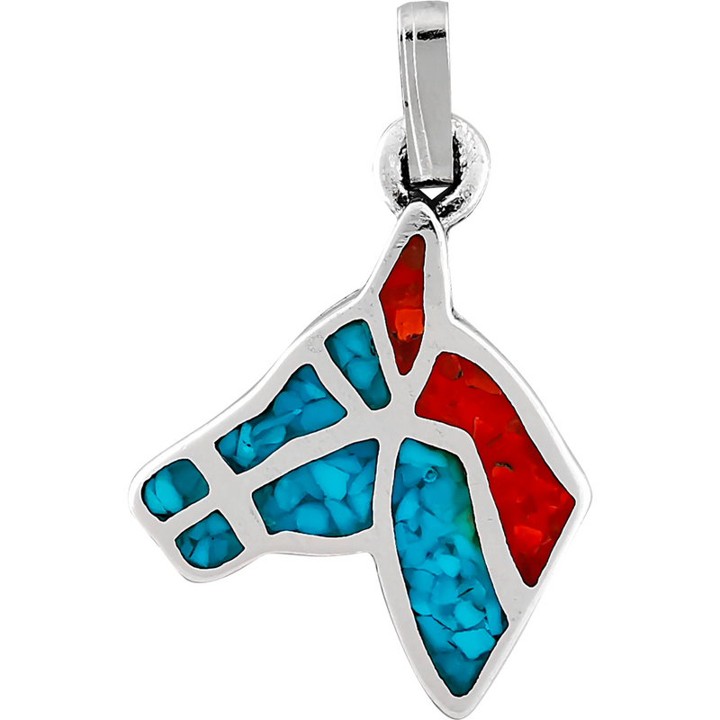 Medium Horse Bust Pendant