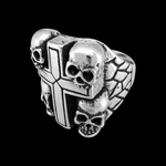 925 Sterling Silver Eddie Munson Ring Set - Stranger Things 4