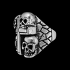 925 Sterling Silver Eddie Munson Ring Set - Stranger Things 4