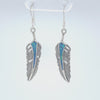 ER590 Feather Dangle Earrings
