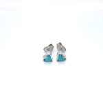 ER317 Simple Heart Stud Earrings