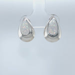 ER714 Teardrop Inlaid Stud Earrings