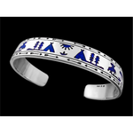 End of Trail Bracelet - Mainland Silver