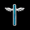 Large Winged Cross Pendant