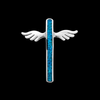 Small Winged Cross Pendant