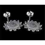 Sunflower Earrings - Mainland Silver