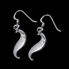 Wispy Dangle Earrings - Mainland Silver