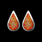 ER20 Teardrop Stud Earrings