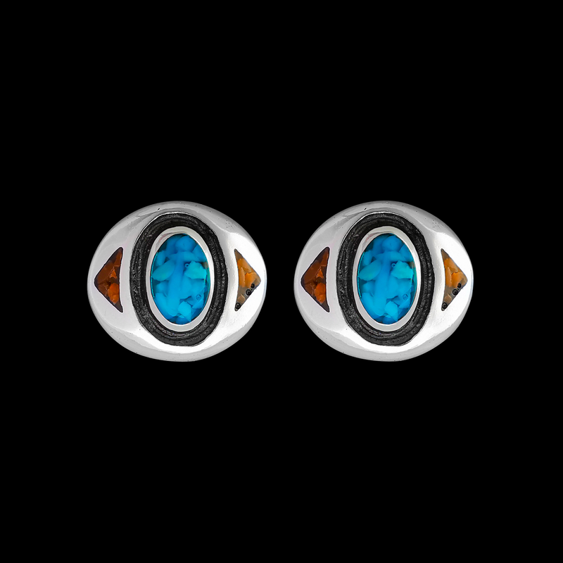 ER226 Southwestern Stud Earring