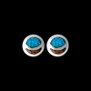 ER303 Crescent Moon Stud Earrings