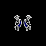 ER326 Kokopelli Stud Earrings