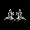 ER333 Hummingbird Earrings