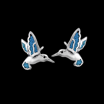 Hummingbird Earrings - Mainland Silver