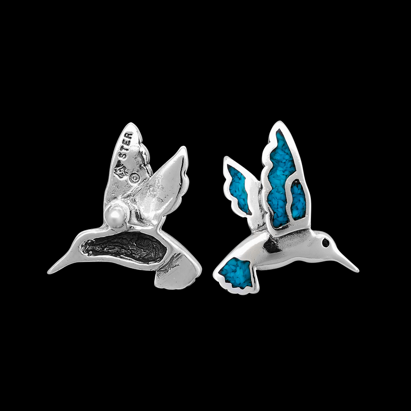 ER333 Hummingbird Earrings