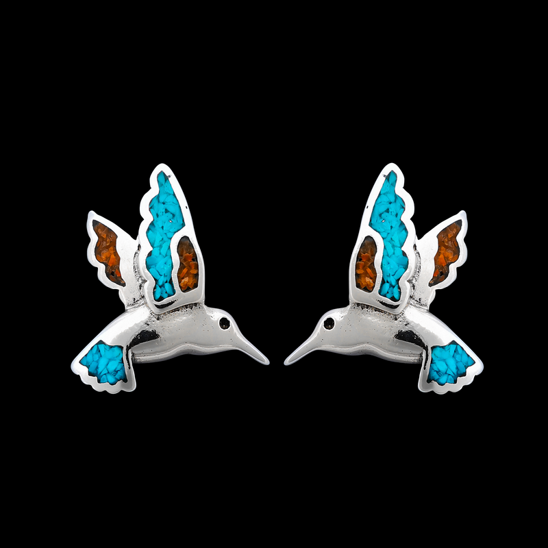 ER333 Hummingbird Earrings