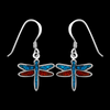 ER340 Dragonfly Earrings