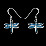 Dragonfly Earrings - Mainland Silver