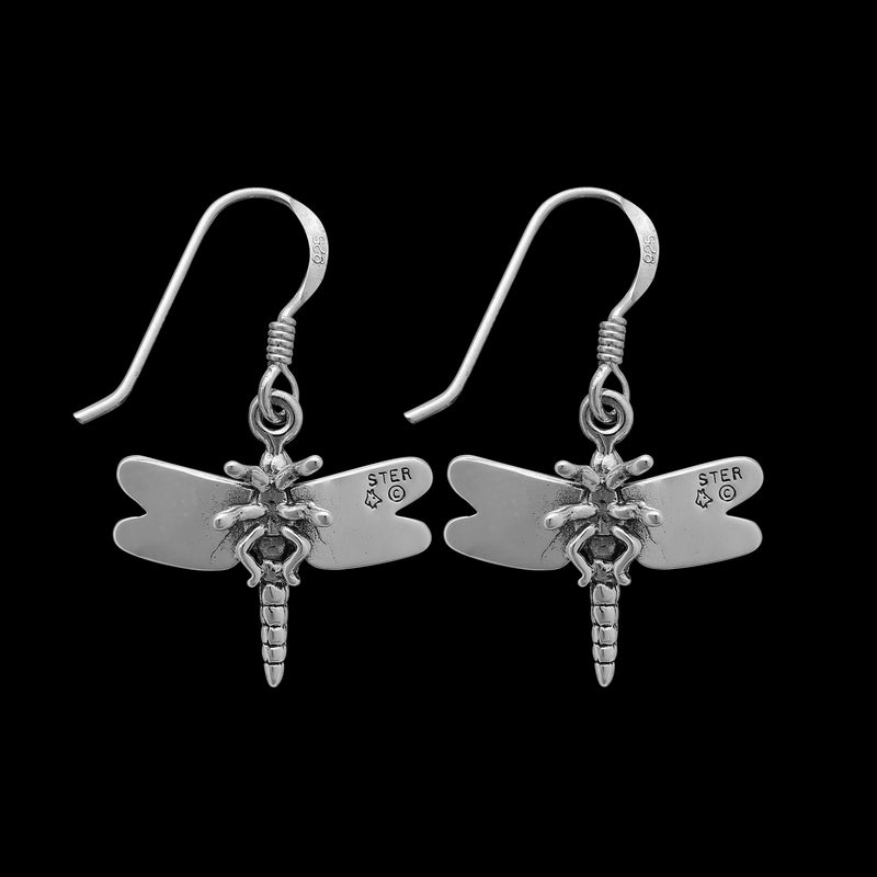 ER344 Dangle Dragonfly Earrings
