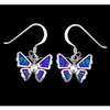 Defined Wing Butterfly Earrings - Mainland Silver