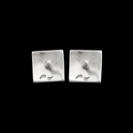 ER414 Hook Square Stud Earrings