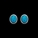ER43 Oval Stud Earrings