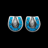 ER471 Horseshoe Stud Earrings
